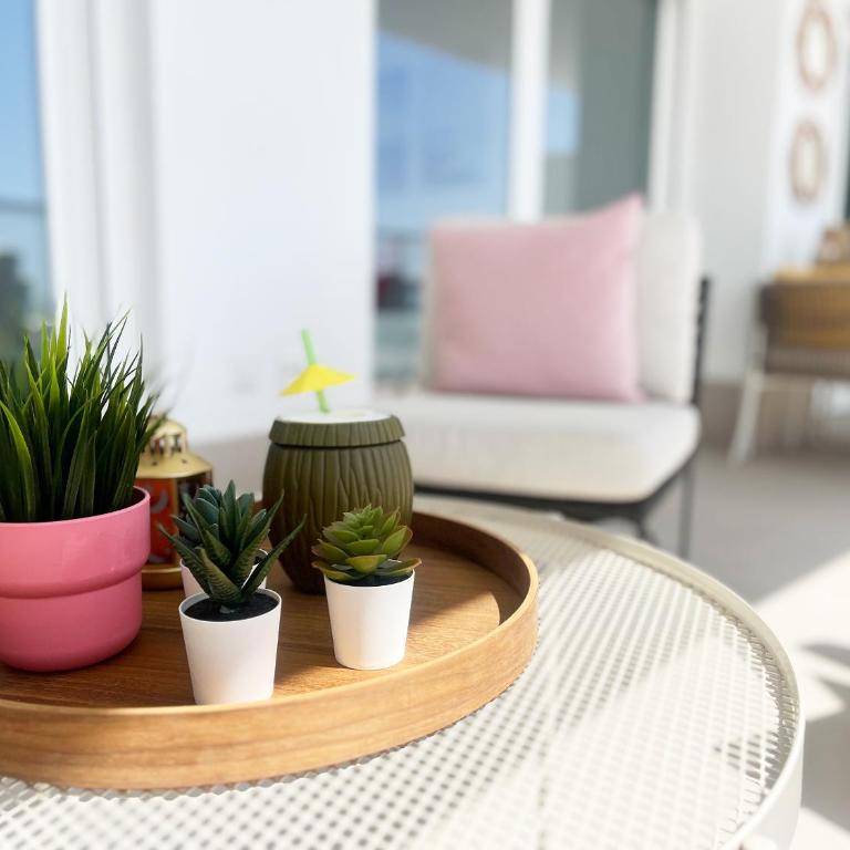 Global Vacacional, Bonito apartamento con terraza en Gran Canet - Apartment mit Meerblick - 25