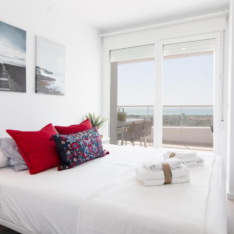 Global Vacacional, Bonito apartamento con terraza en Gran Canet - Apartment mit Meerblick - 32