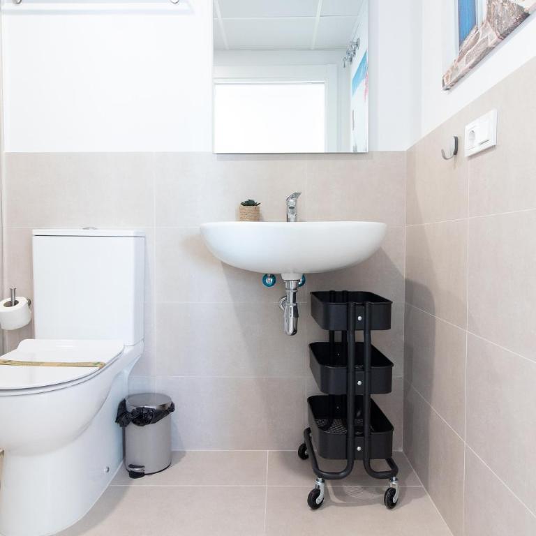 Global Vacacional, Bonito apartamento con terraza en Gran Canet - Apartment mit Meerblick - 33
