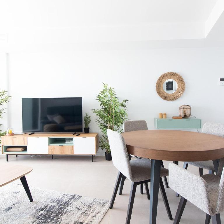 Global Vacacional, Nuevo apartamento con terraza en Gran Canet Residencial - Two-Bedroom Deluxe Apartment - 6