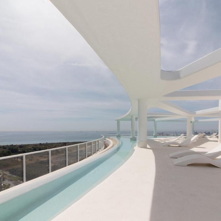 Global Vacacional, Nuevo apartamento con terraza en Gran Canet Residencial - Two-Bedroom Deluxe Apartment - 23