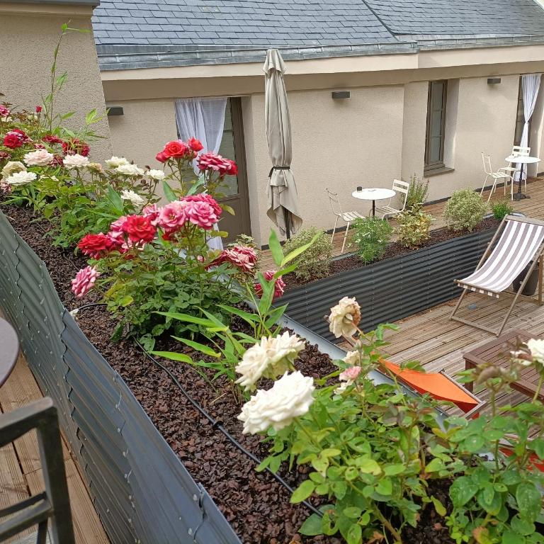 Villa Buffon - Chambre Double avec Terrasse - 1