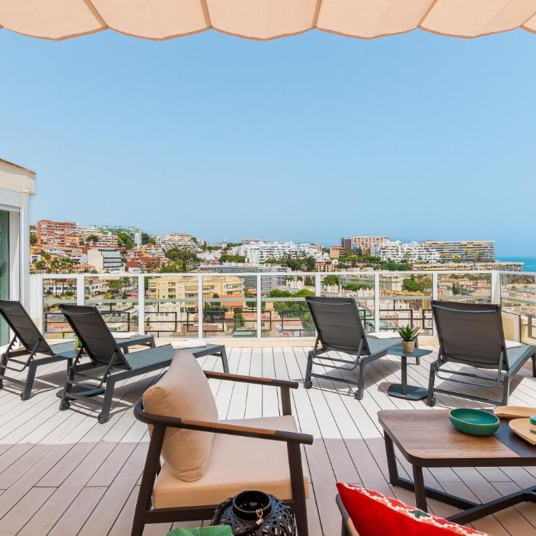 Crystalline View's of Carihuela - 3 bedrooms Penthouse - Apartamento Ático - 4