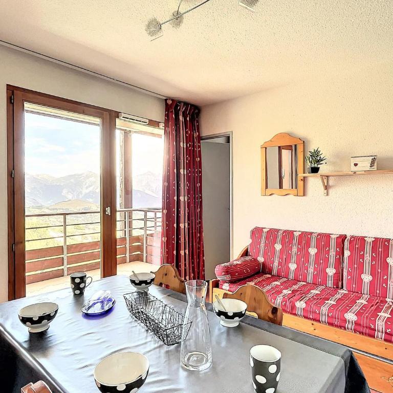 Appartement PMR au Corbier, Vue Vallée, Balcon - Apartment mit 1 Schlafzimmer - 1