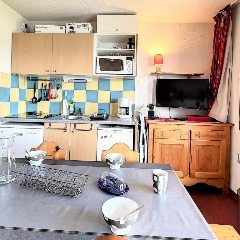 Appartement PMR au Corbier, Vue Vallée, Balcon - Apartment mit 1 Schlafzimmer - 4