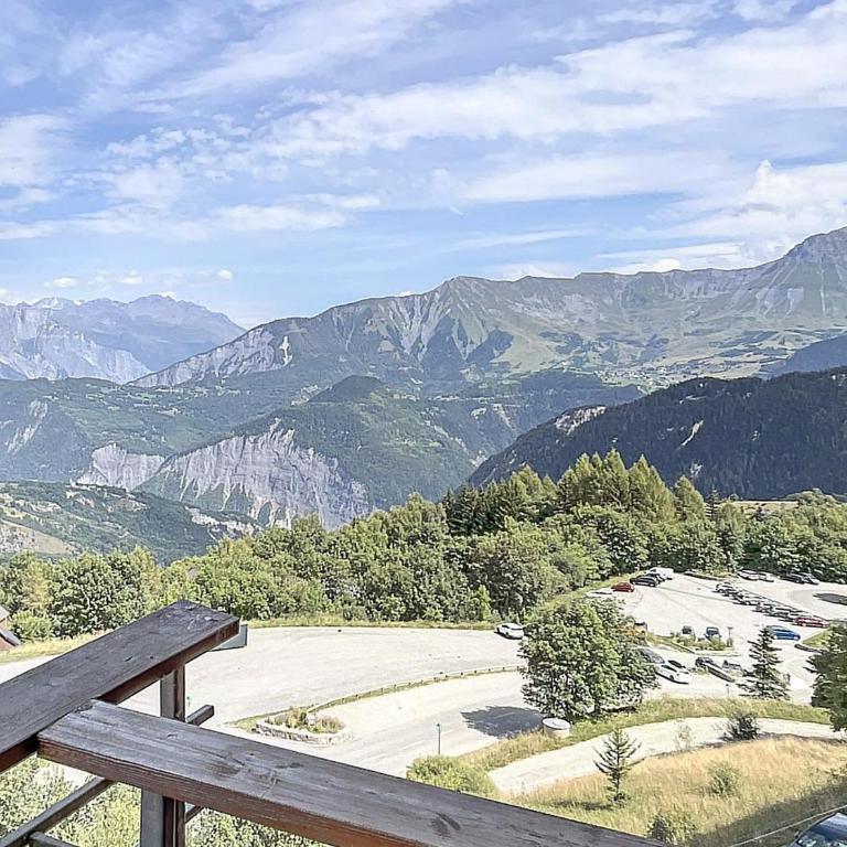 Appartement PMR au Corbier, Vue Vallée, Balcon - Apartment mit 1 Schlafzimmer - 10