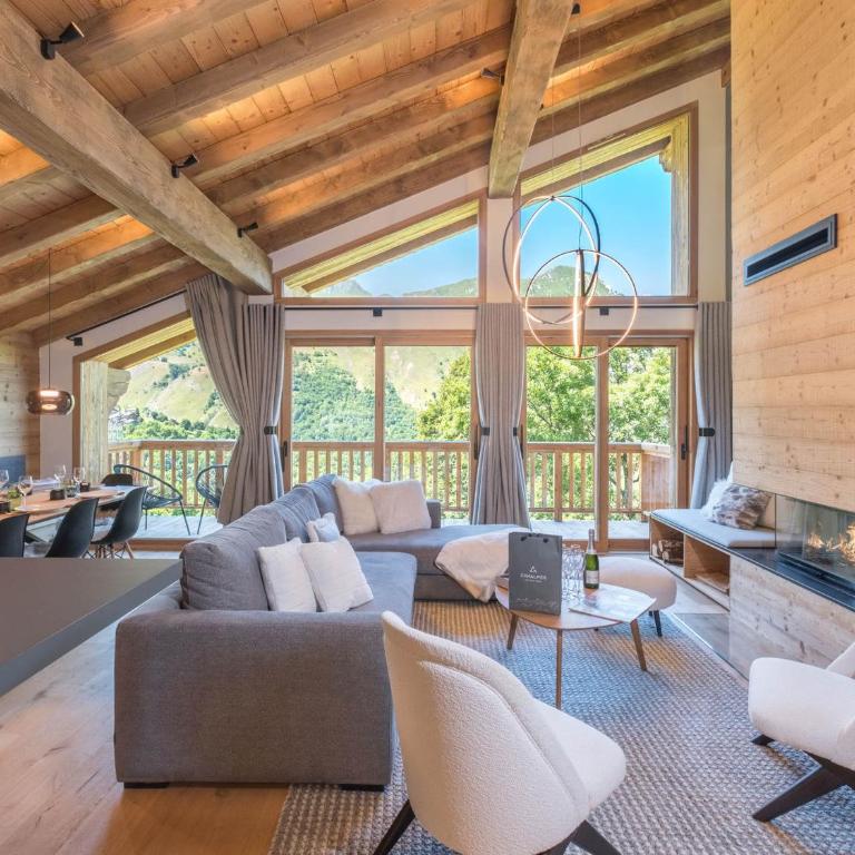 Duplex moderne 8 pers., cheminée, sauna - Appartement 4 Chambres - 2