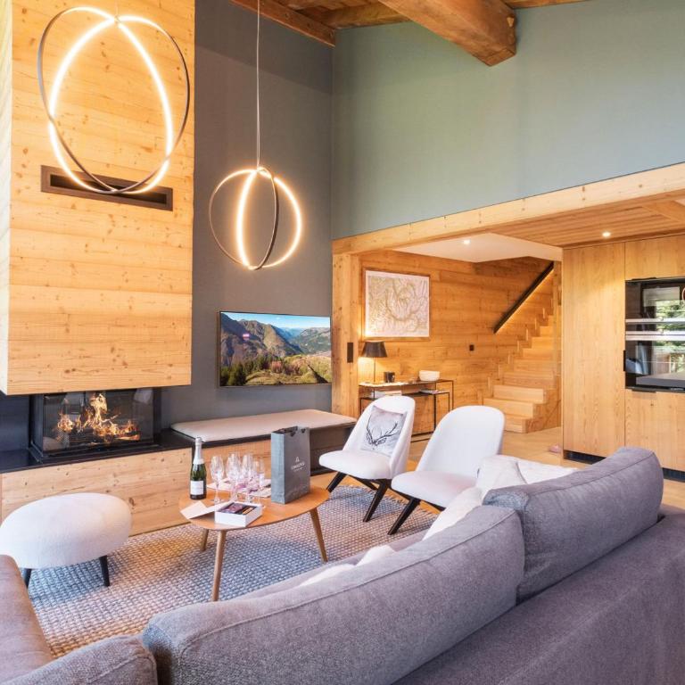 Duplex moderne 8 pers., cheminée, sauna - Appartement 4 Chambres - 5