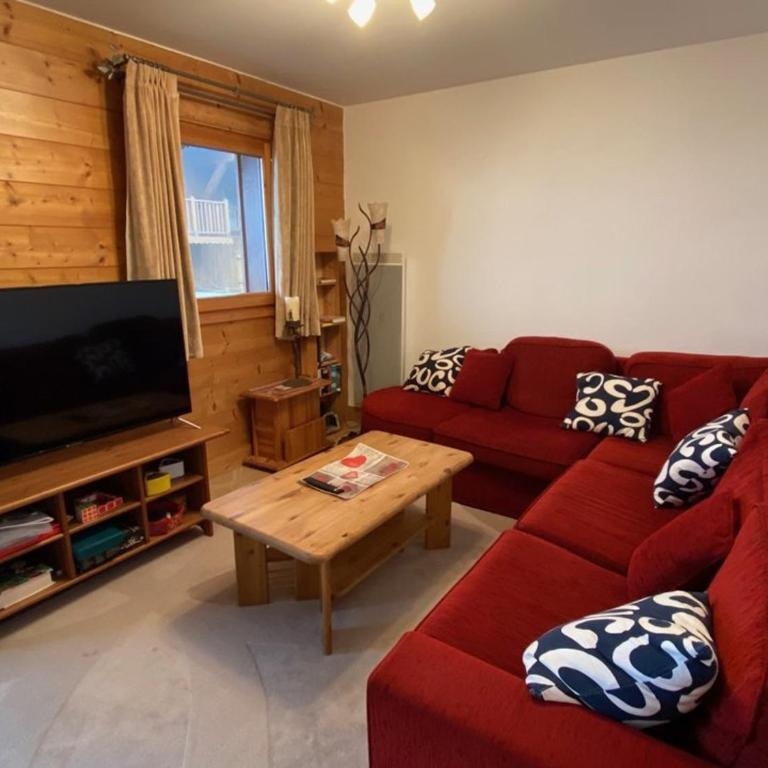 Appartement avec piscine, 3 pièces, 6 pers., parking, balcon, Crest-Voland - Appartement 2 Chambres - 1