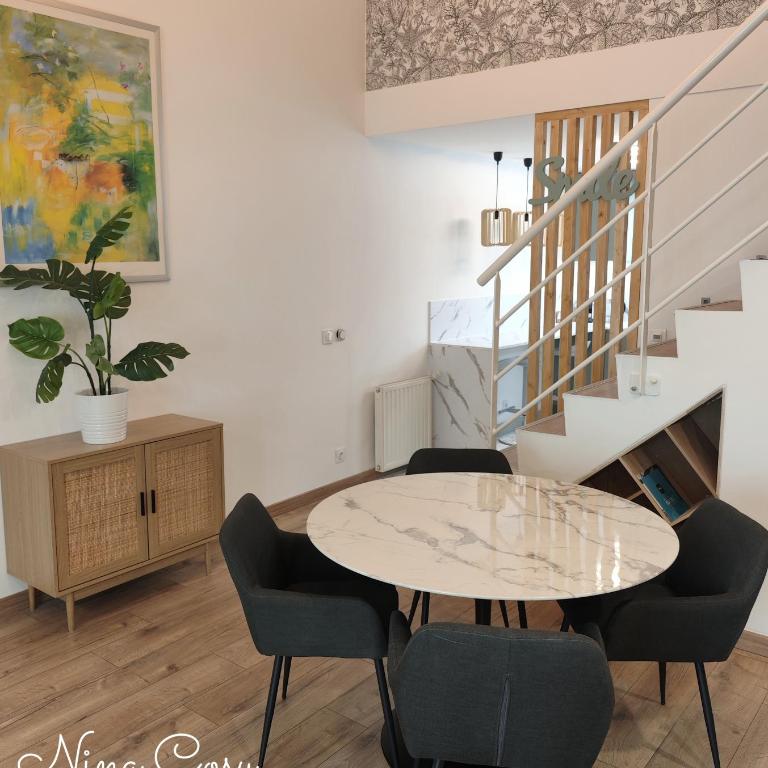 Superbe Cosy Duplex Appartement T3 Charpenne Tête D'or avec parking privé gratuit - Appartement 2 Chambres - 9