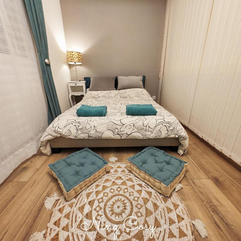 Superbe Cosy Duplex Appartement T3 Charpenne Tête D'or avec parking privé gratuit - Appartement 2 Chambres - 25