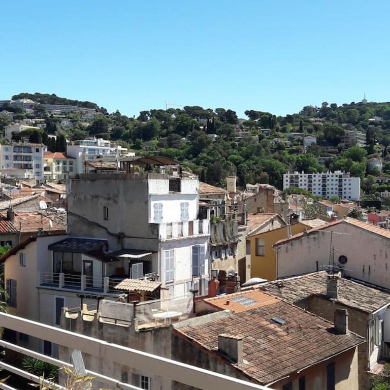Studio avec grande terrasse ,et vue mer sur la baie de Cannes - Appartement 1 Chambre - 3