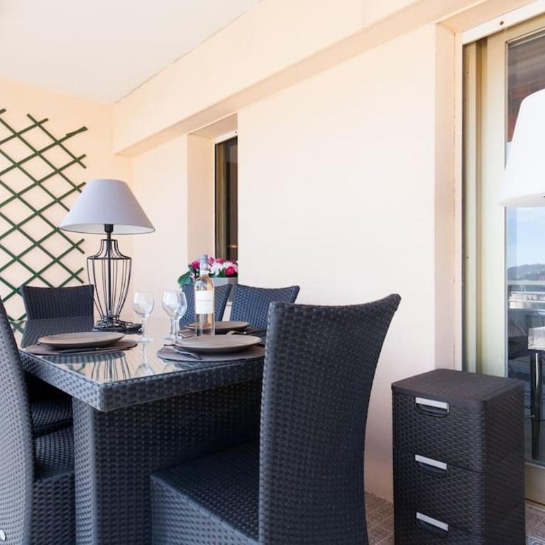 Studio avec grande terrasse ,et vue mer sur la baie de Cannes - Appartement 1 Chambre - 5