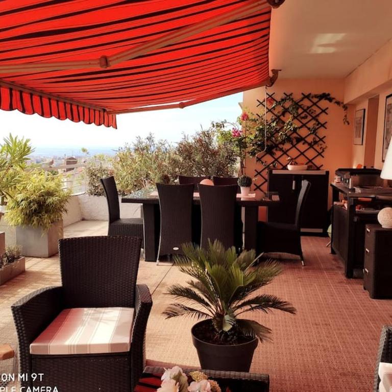 Studio avec grande terrasse ,et vue mer sur la baie de Cannes - Appartement 1 Chambre - 9