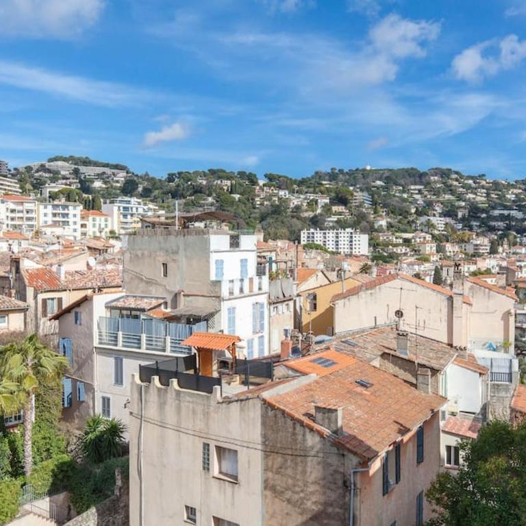 Studio avec grande terrasse ,et vue mer sur la baie de Cannes - Appartement 1 Chambre - 22