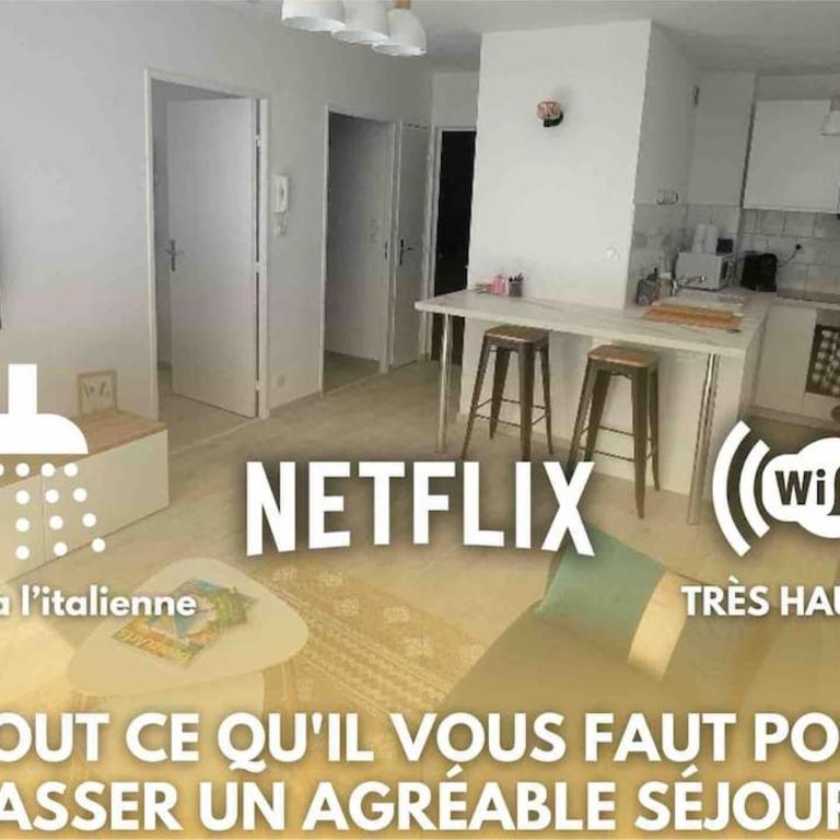 T2 Neuf en plein cœur de Rennes au bord de la vilaine - One-Bedroom Apartment - 1