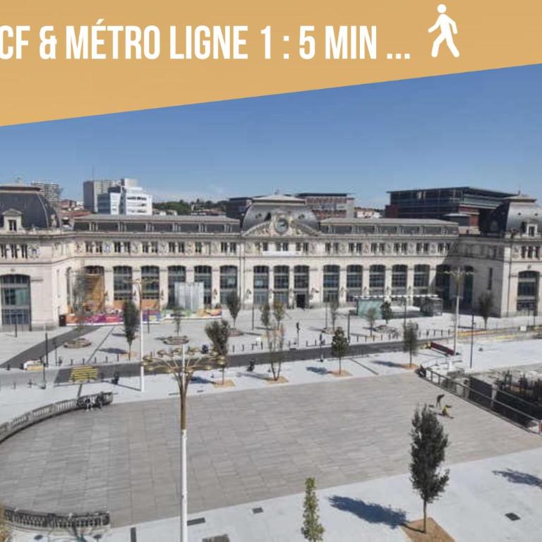 Le Maya - Suite tout Confort - Hyper Centre - Proche Gare - Appartement 1 Chambre - 19