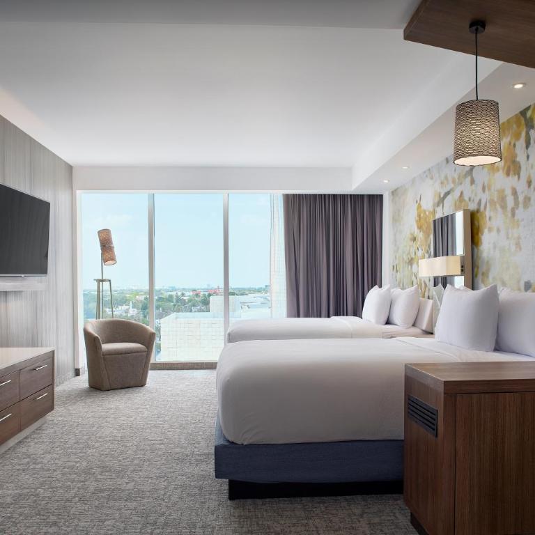 Courtyard by Marriott Merida Downtown - Standard Guest room with 2 Queen, Non Smoking, City view - 1