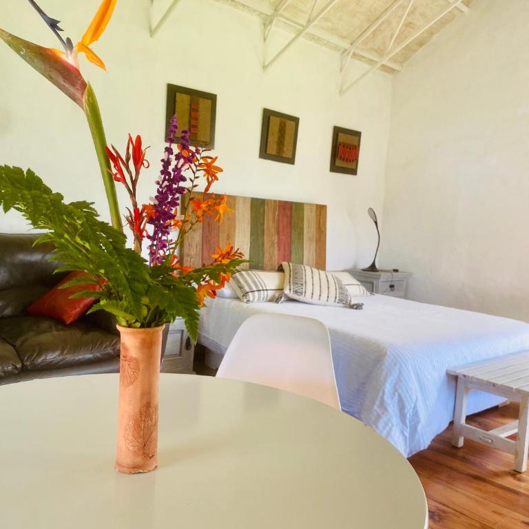 Rancho en Valle de Bravo - Habitación Doble con vistas al jardín - 1