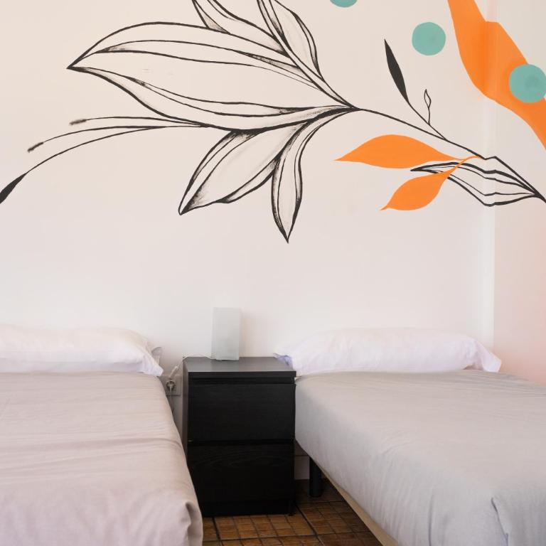 Ocean Nomads Coworking Tenerife - Habitación Doble - 2 camas - 2