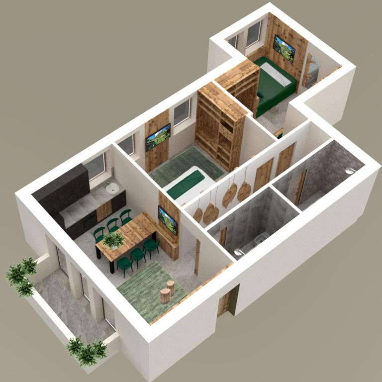Residence Piz Aot - Appartement Supérieur - 1
