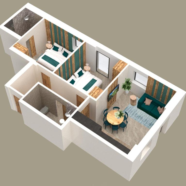 Residence Piz Aot - Appartement - Rez-de-Chaussée - 1