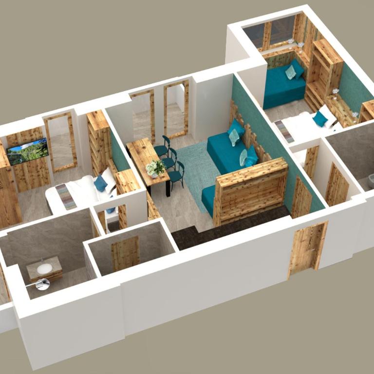 Residence Piz Aot - Appartement Deluxe - 2