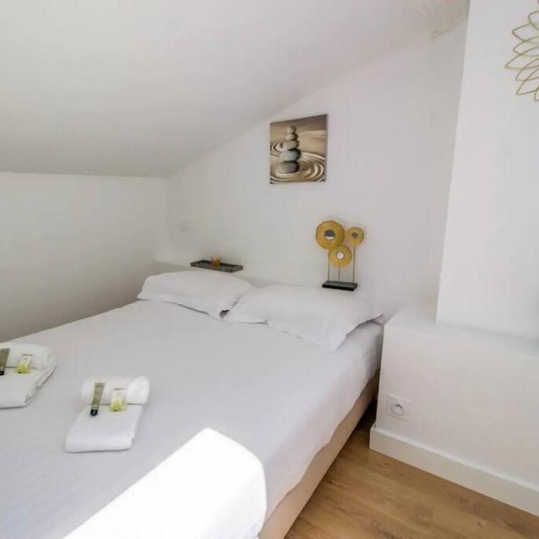 Le Nid Douillet • Proche Métro • Quartier St-Aubin - Apartment mit 1 Schlafzimmer - 9