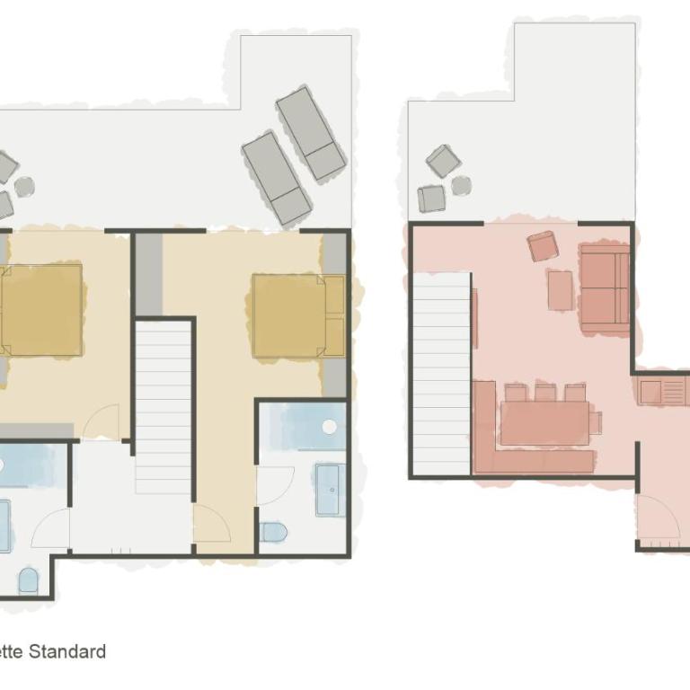 VAYA Ladis - Appartement en Duplex Standard avec 2 Chambres - 6