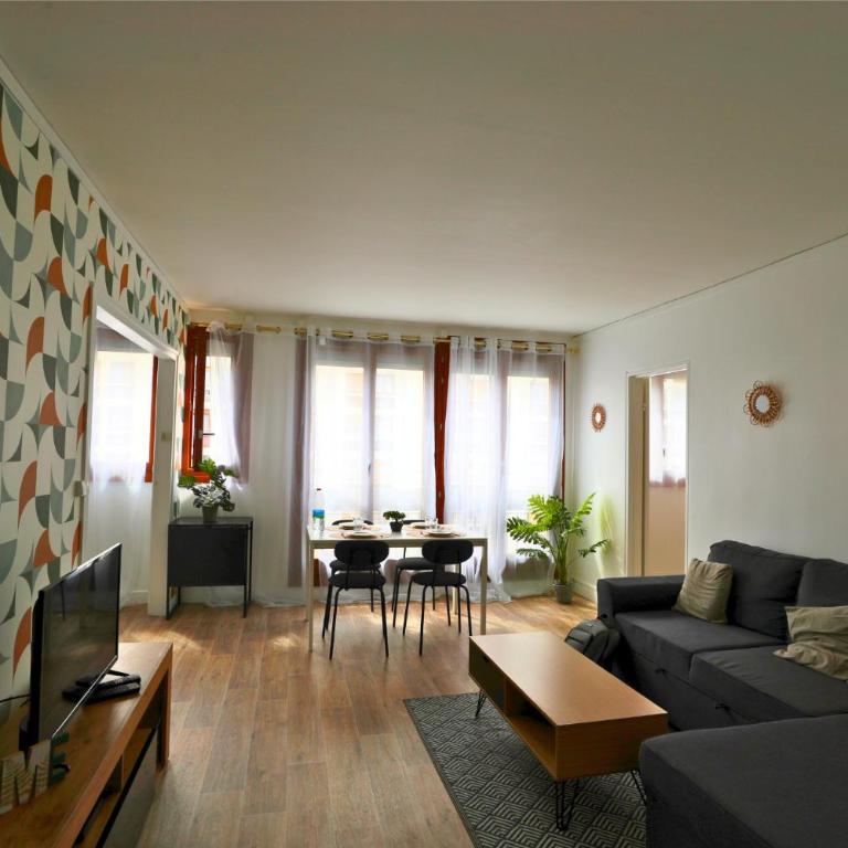 Amiens Chic - Baby Foot&Élégance - Appartement 3 Chambres - 4