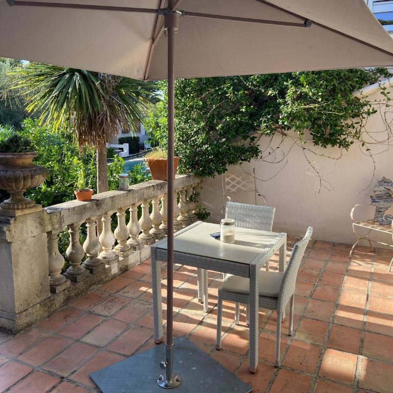 Villa La Begude - Boutique B&B - Chambre Double avec Balcon 2 - Vue sur Piscine - 20 m² - 16