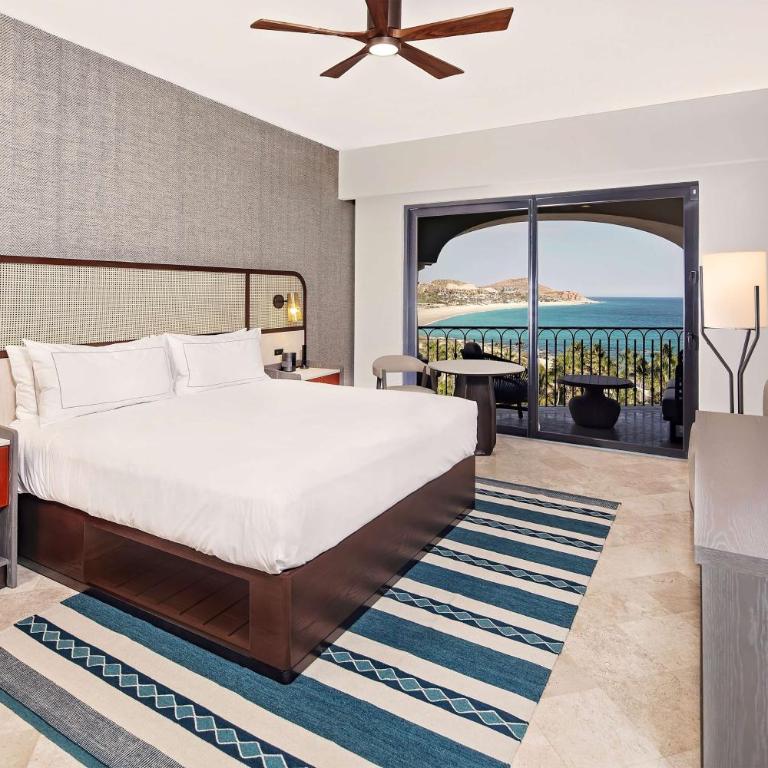 Hilton Grand Vacations Club La Pacifica Los Cabos - Estudio con vistas parciales al océano - 1 cama extragrande - Planta superior - 4