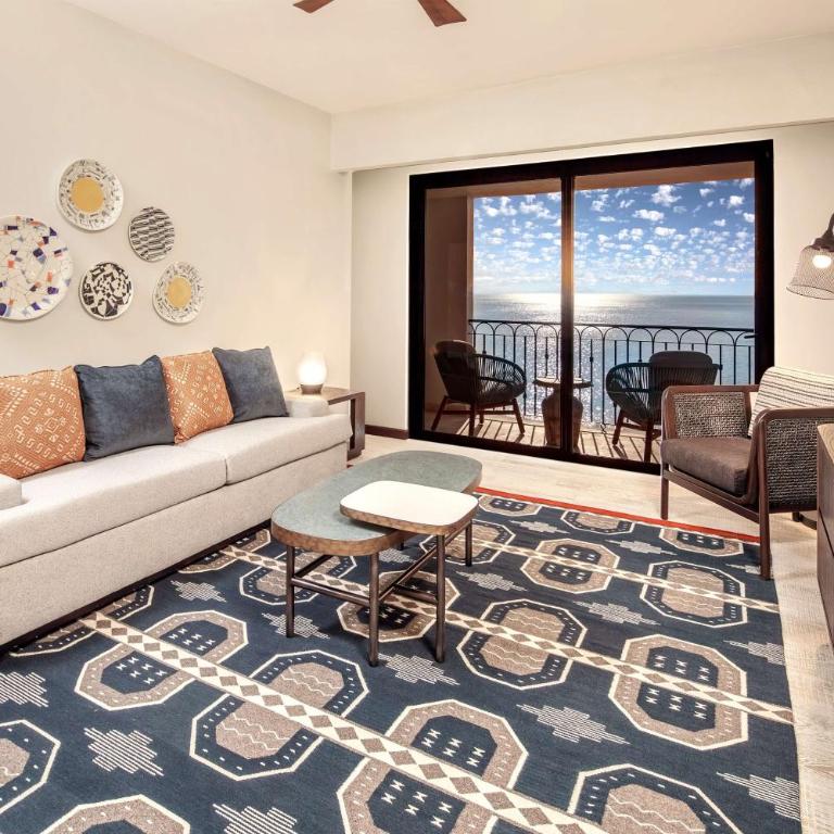 Hilton Grand Vacations Club La Pacifica Los Cabos - Suite de 1 dormitorio con cama extragrande y sofá cama - Frente al océano - 4