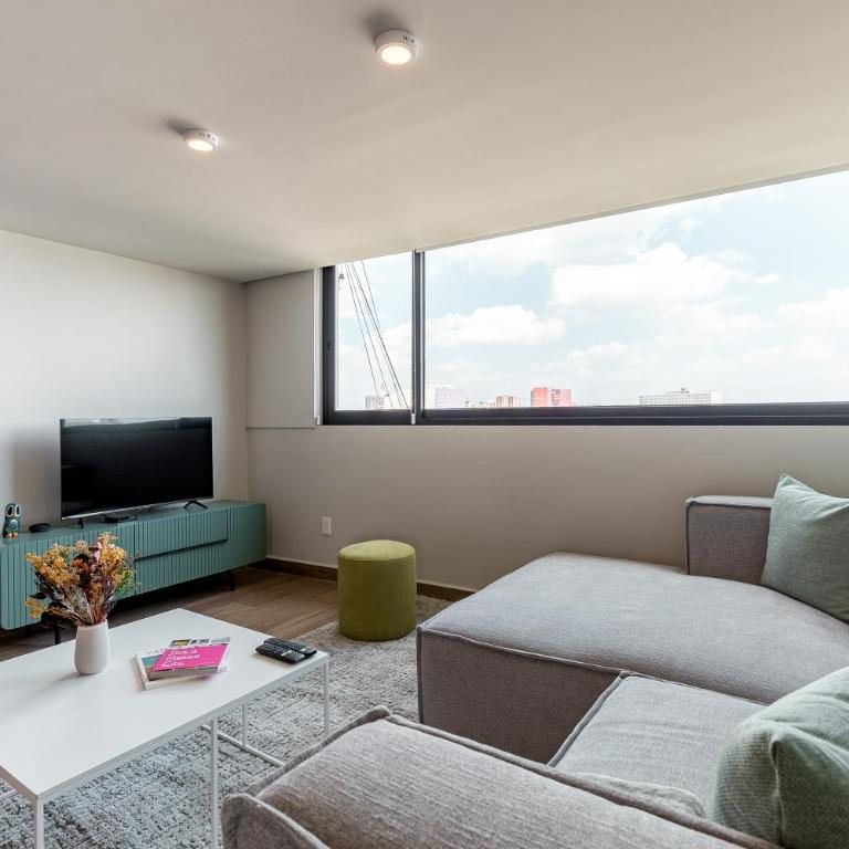 Roma Norte Trendy Apartments by VIATO - Two-Bedroom Apartment - 2