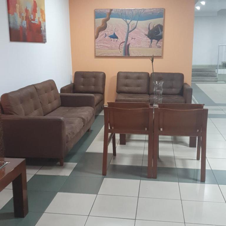 Departamento Centro Santiago con piscina y climatizador - One-Bedroom Apartment - 18