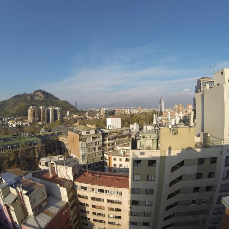 Departamento Centro Santiago con piscina y climatizador - One-Bedroom Apartment - 22