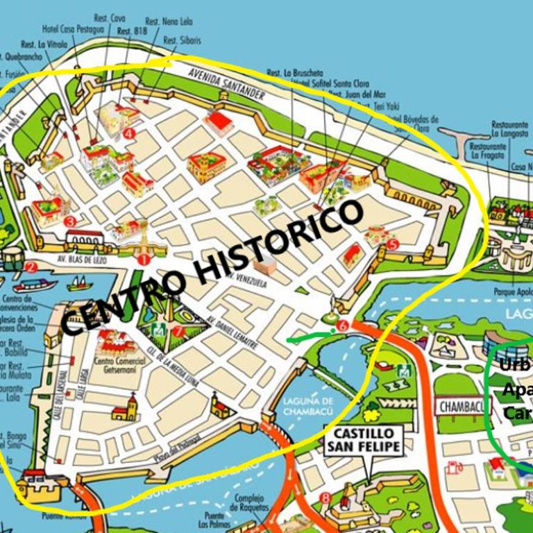 Apartaestudio Cartagena 4P - Apartamento de 1 dormitorio - 22