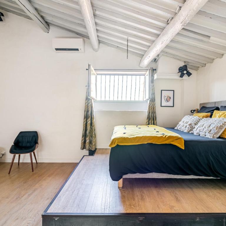 Loft ravissant Vieux Port Marseille, Clim - Appartement 2 Chambres - 15