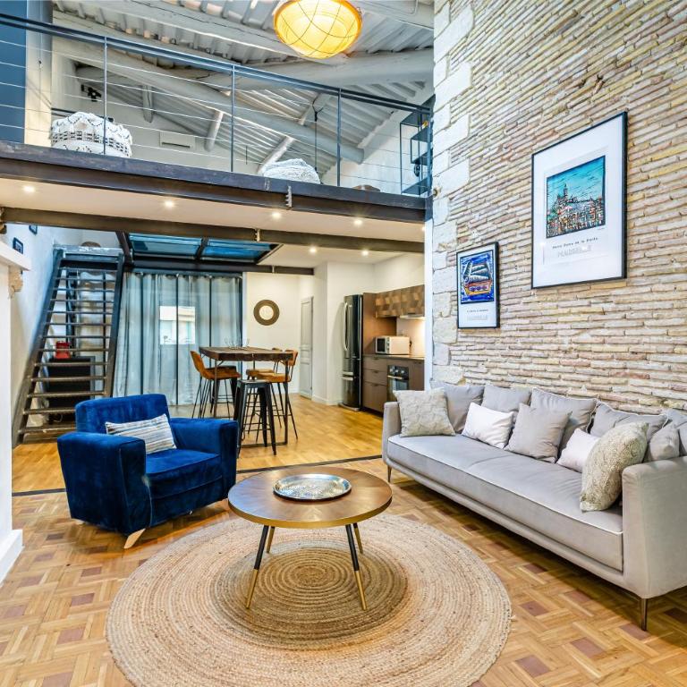 Loft ravissant Vieux Port Marseille, Clim - Appartement 2 Chambres - 1