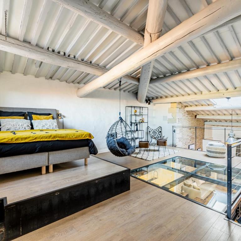 Loft ravissant Vieux Port Marseille, Clim - Appartement 2 Chambres - 13