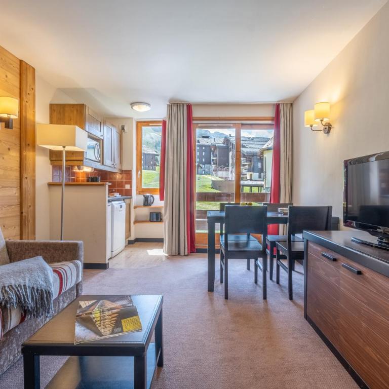 Résidence Pierre & Vacances Le Quartz - One-Bedroom Apartment with Mountain View (4 People) - 6