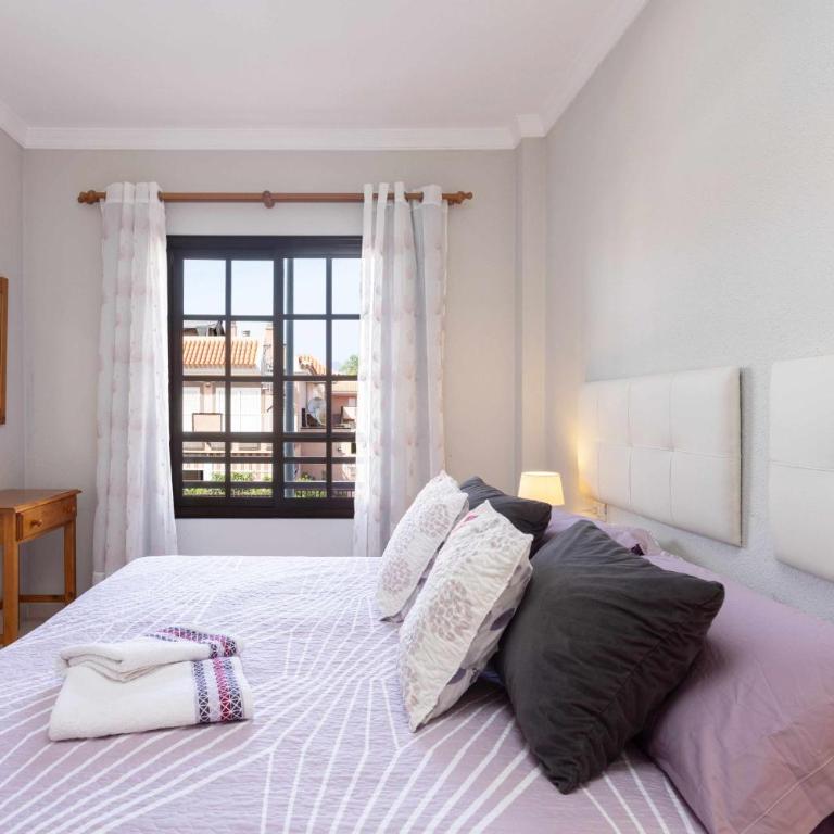 Agradable piso con piscina & playa terraza y WIFI - Apartamento de 1 dormitorio - 5