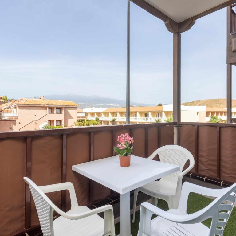 Agradable piso con piscina & playa terraza y WIFI - Apartamento de 1 dormitorio - 14