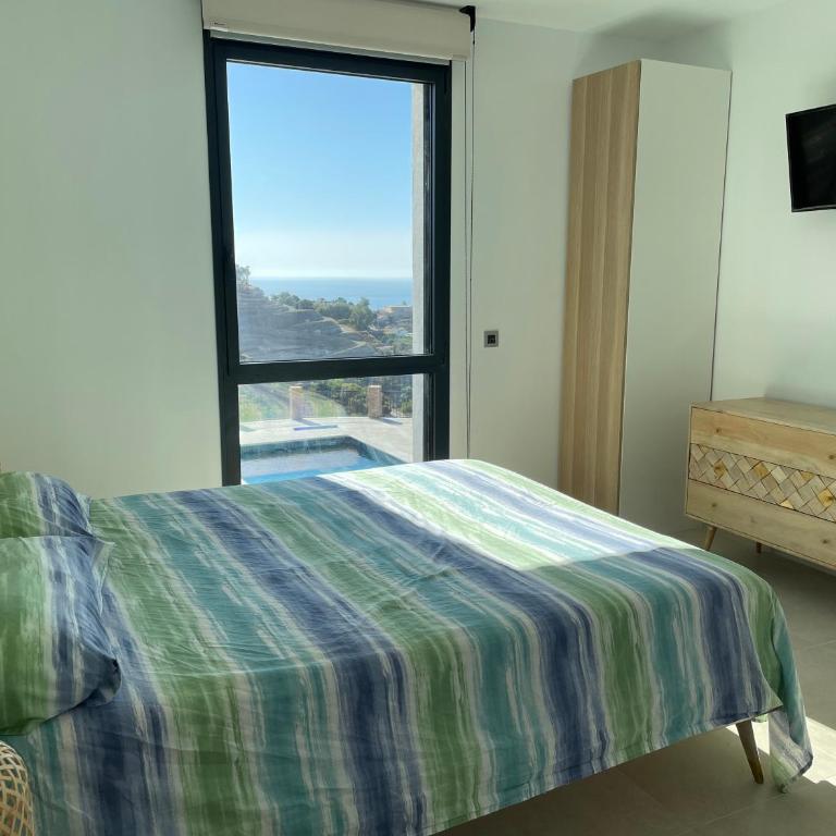 Vivienda en Granada, Cortijo Balcón Cotobro, Almuñécar, Casa con piscina y vistas increíbles - Three-Bedroom House - 15