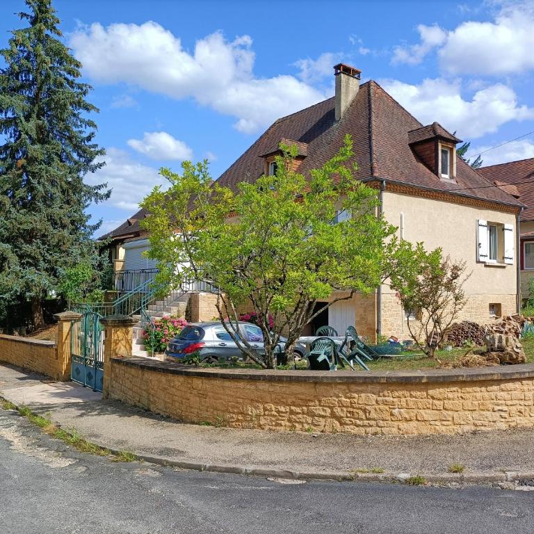 La Villa Perigourdine - Zimmer mit Queensize-Bett und Gartenblick - 5