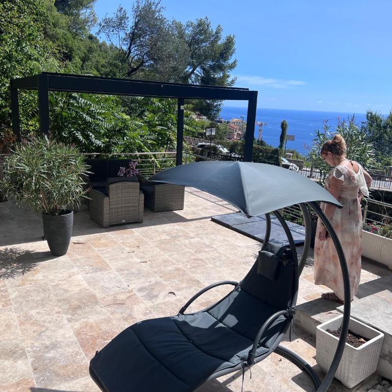 THE WHITE HOUSE BEAUSOLEIL- Monaco Border Waterfall & View of Sea and Monaco - Villa mit 3 Schlafzimmern - 37