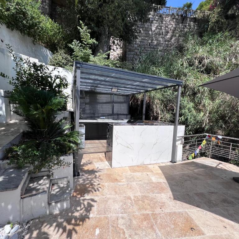THE WHITE HOUSE BEAUSOLEIL- Monaco Border Waterfall & View of Sea and Monaco - Villa mit 3 Schlafzimmern - 35
