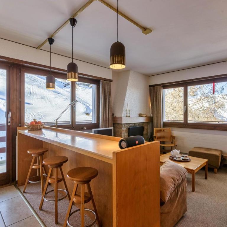 MP24 Ski in, out apartment on slopes with indoor private parking space - Apartment mit 3 Schlafzimmern - 10