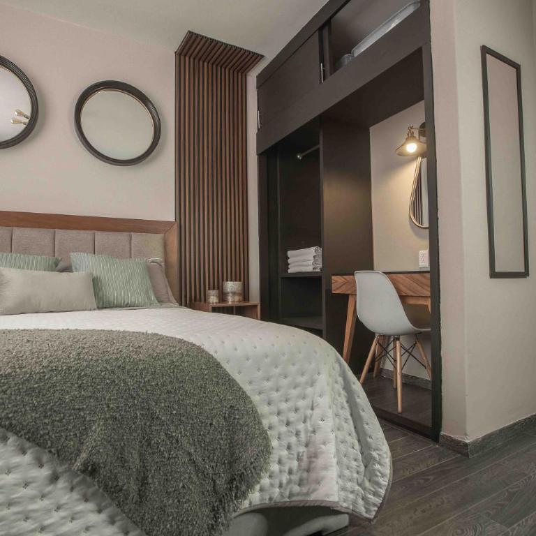 Morada Luna Polanco - Double Room with Private Bathroom - 4