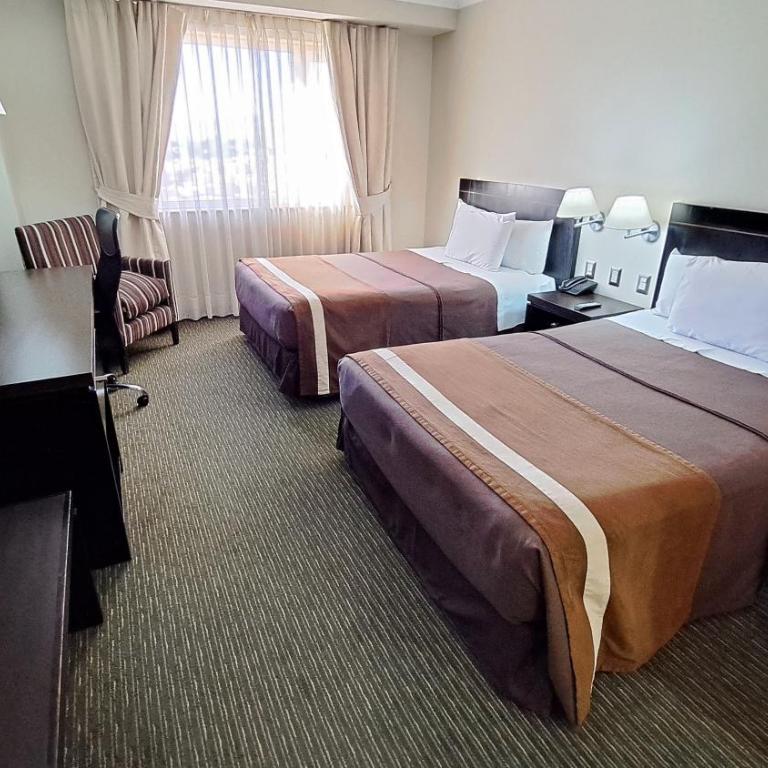 Hotel Diego de Almagro Alto el Loa Calama - Habitación con 2 camas grandes - 12
